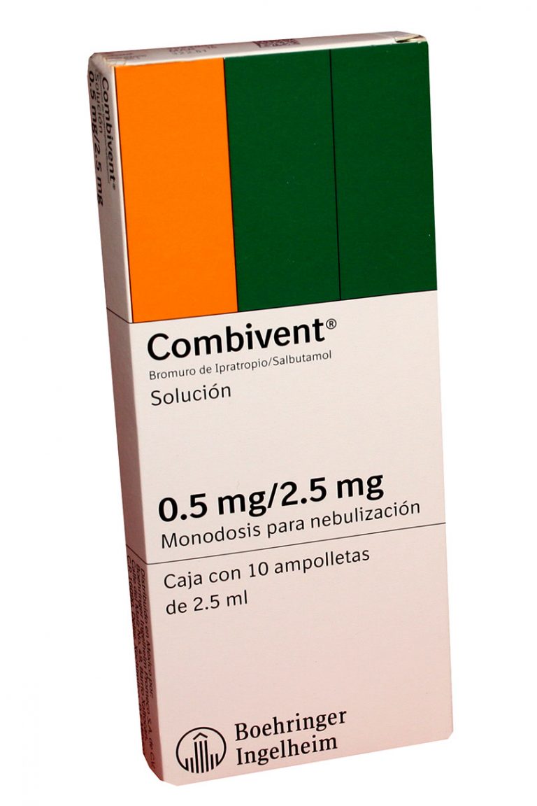 Combivent 0.5 mg / 2.5 mg Farmacia RCE